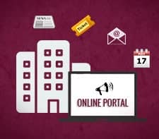 تطوير بوابة الويب