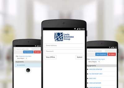 Rhodar Equipment App